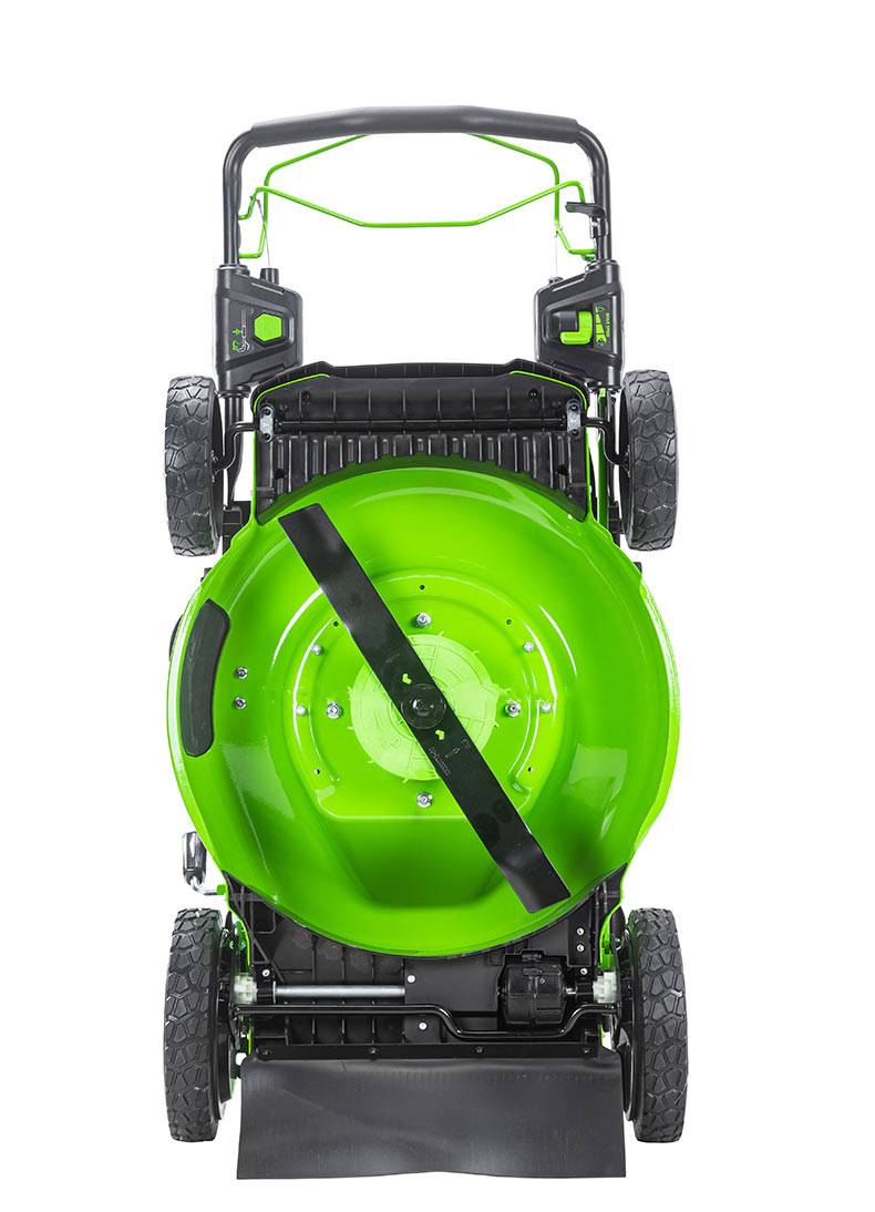 格力博草坪机82lm21s草坪机82v锂电池手推自走式大功率草坪修剪机