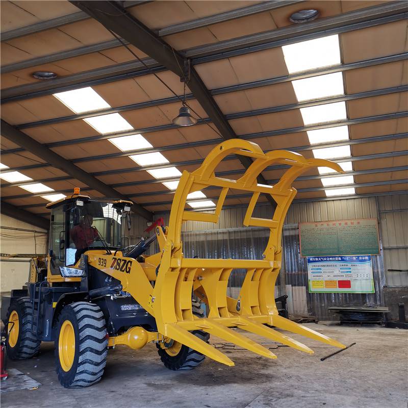 铲车改抓车铲车草抓价格