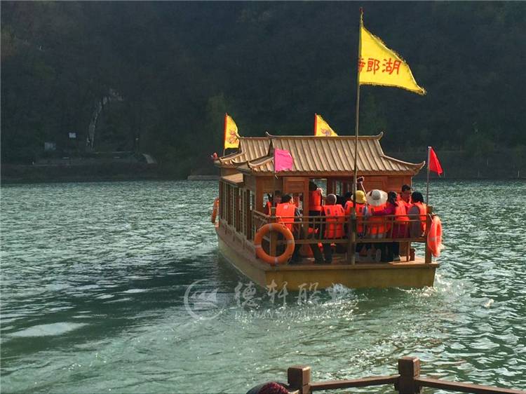 出售古代画舫船12米木船好