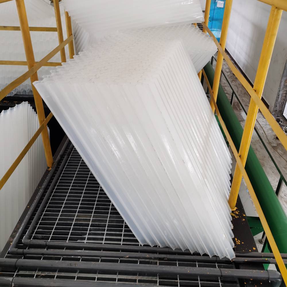 【pp六角蜂窝沉淀池斜管填料 斜管填料批发供应 冷却塔填料斜管厂家】