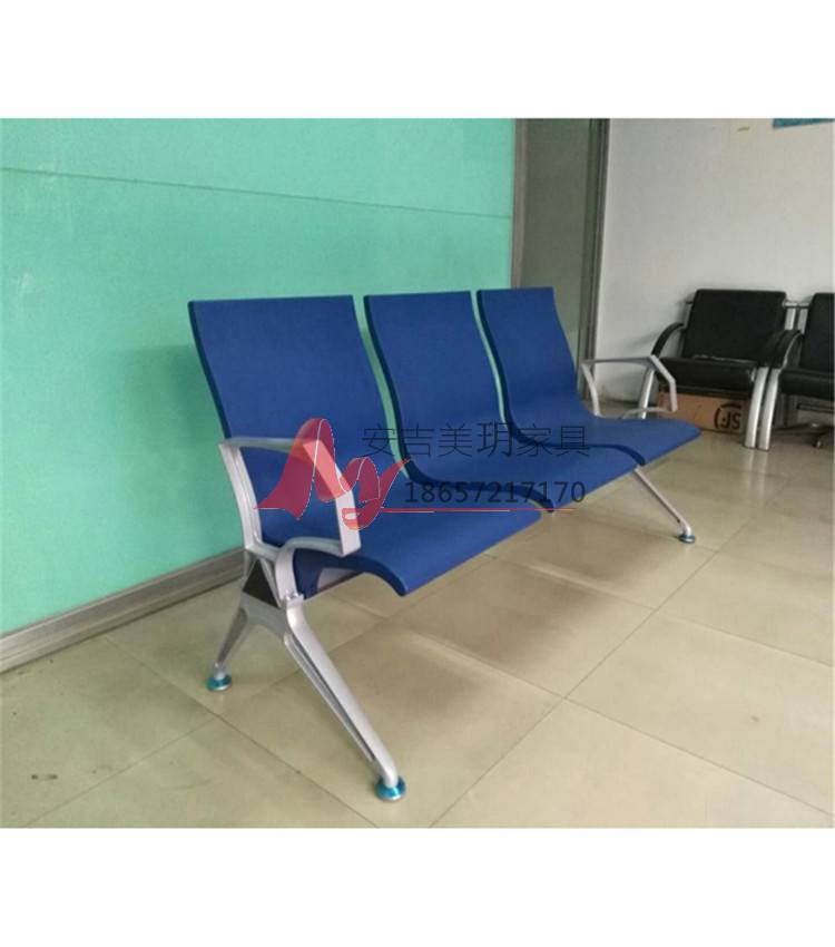 机场椅厂家车站等候椅碳钢喷塑机场椅候诊椅