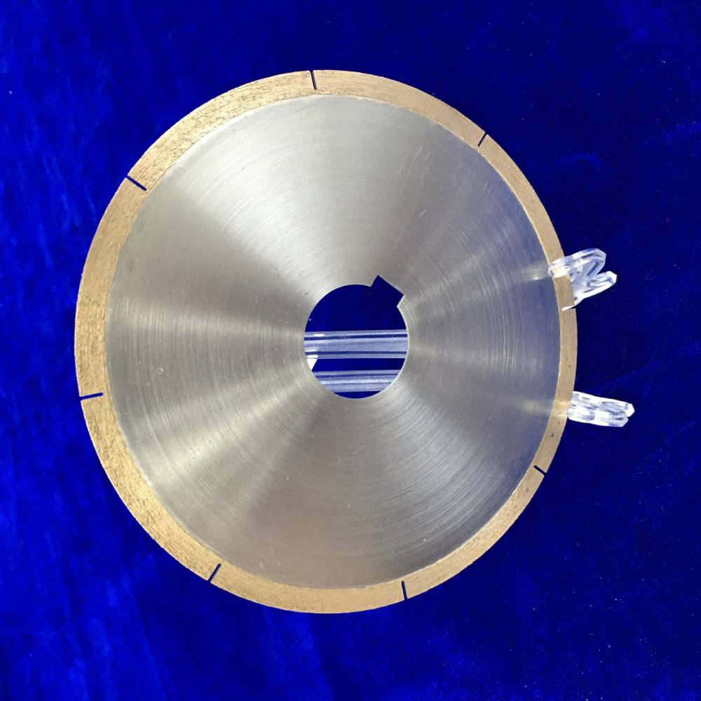 科美100200300400mm烧结玻璃锯片玻璃切割片青铜烧