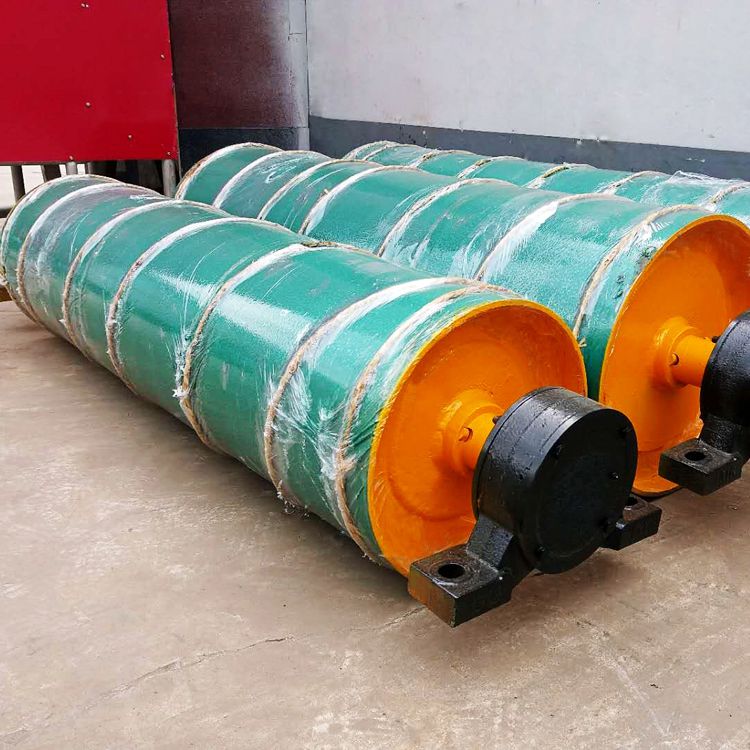 鑫昌鑫碳钢无动力滚筒dt75型传动滚筒皮带输送机主动滚筒