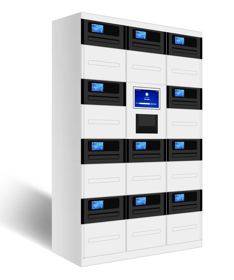 石家庄40门公文交换柜厂家rfid智能文件交换柜定制公司联网型智能公文