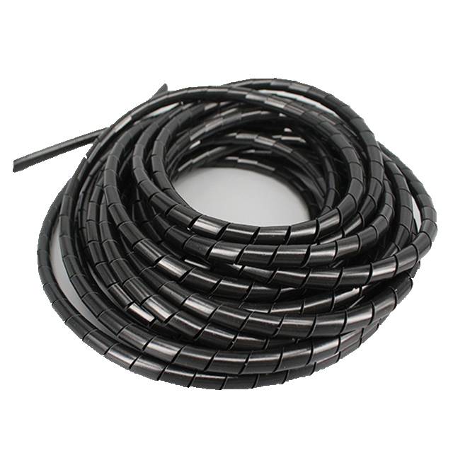 佛山腾豪2021阻燃黑白色包线管pe缠绕管绕线管缠绕胶管61