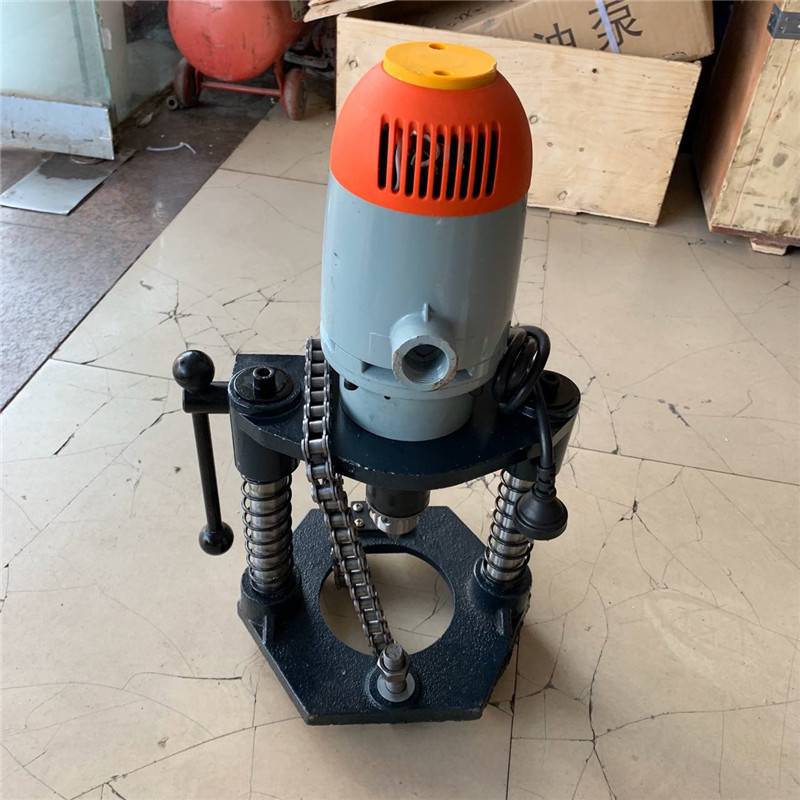 ka114消防管道开孔器链条式电动金属管道开孔器山东鸿聚产品