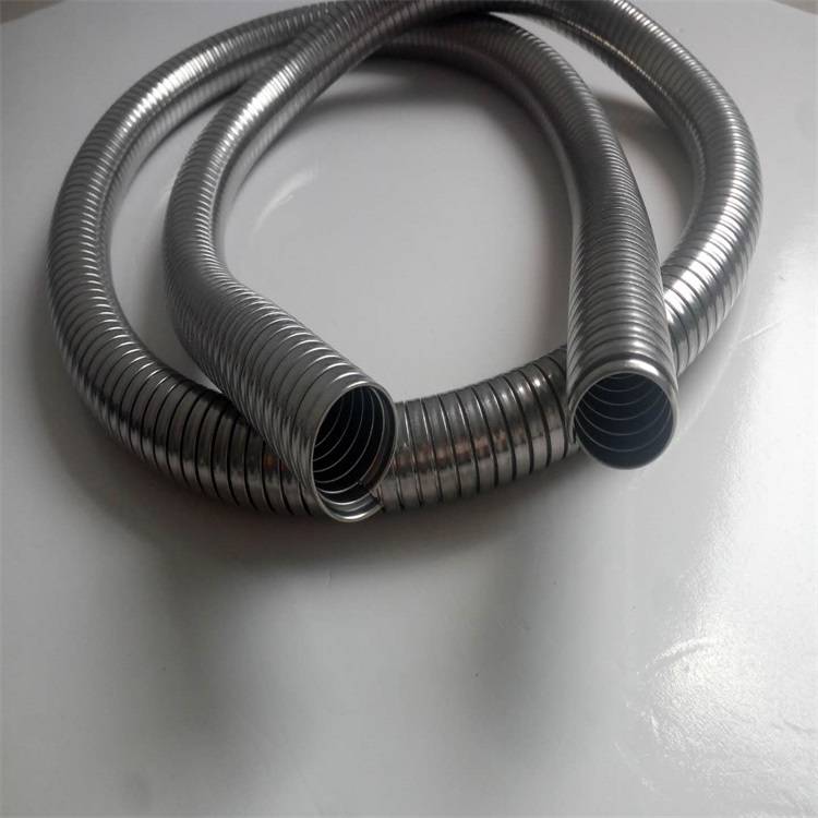 Φ7电缆铠甲保护管螺纹光纤套管不锈钢包线双扣金属软管节距灵活