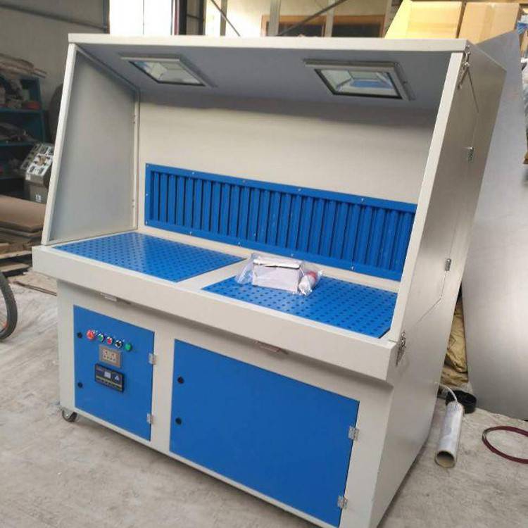 干式脉冲打磨台立式除尘柜移动式打磨除尘工作台铸件打磨吸尘台