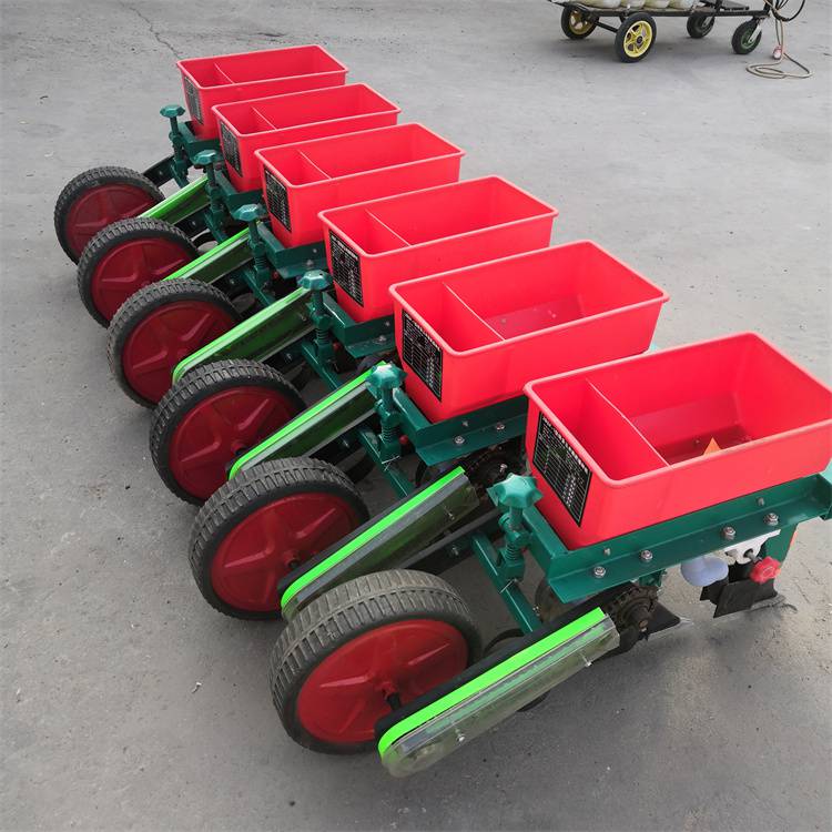 手扶车玉米施肥播种机单行免耕播种机玉米播种机
