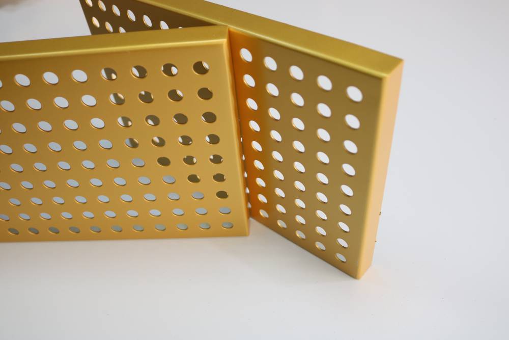 亳州火锅店冲孔铝单板门头穿孔铝板幕墙隔音降噪润盈定做