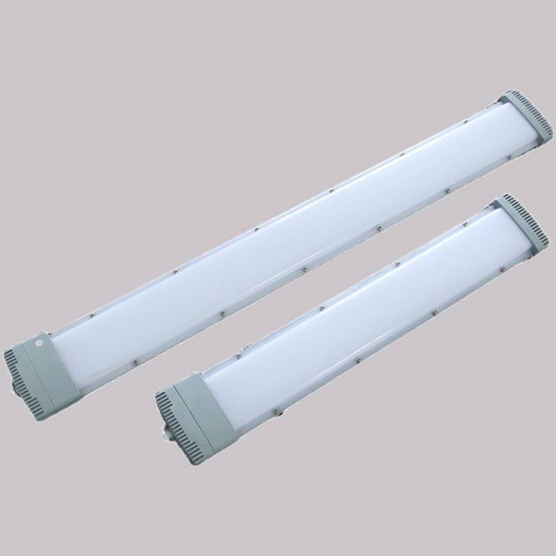 led防爆灯厂房车间条形应急防眩荧光灯40w60w三防隔爆吸顶灯