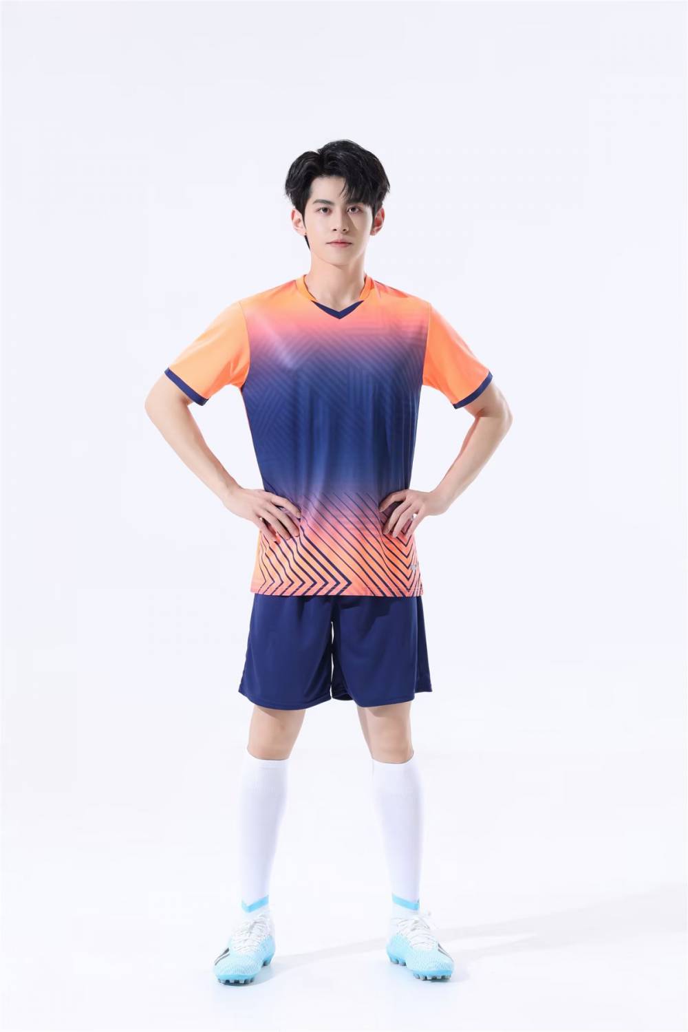 足球服套装男定z印字比赛队服装竞技运动训练服儿童短袖足球球衣