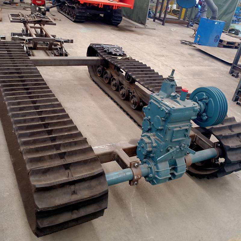 3吨运输车履带底盘久恒液压行走履带底盘橡胶履带底盘