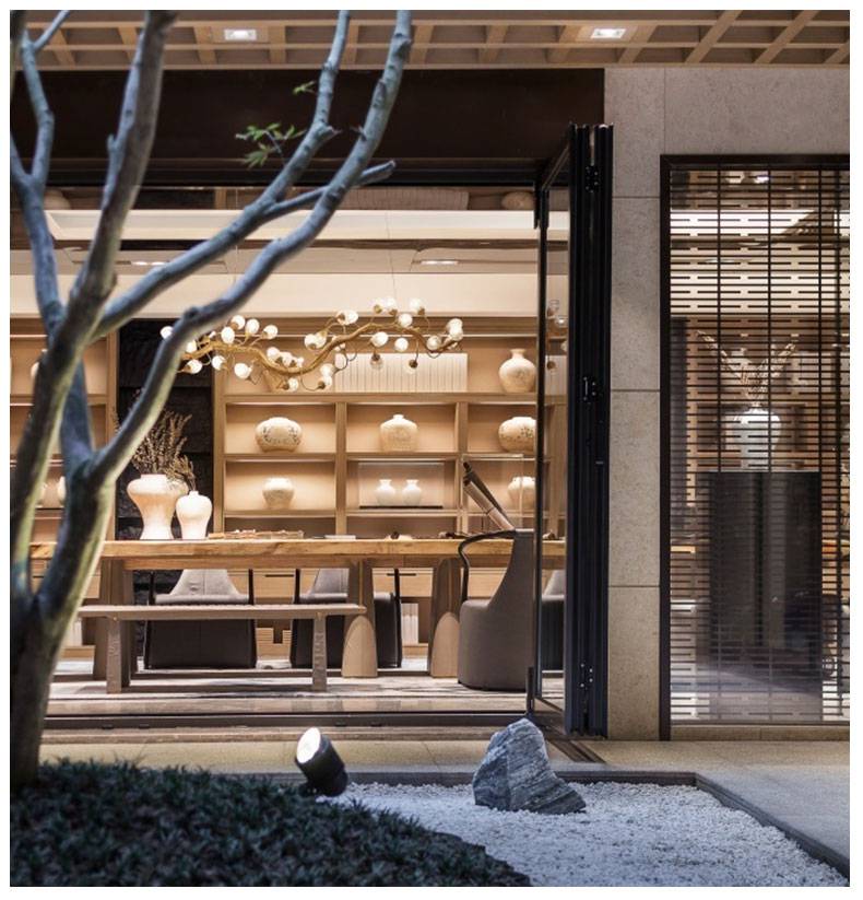 led射树灯rgb七彩照树灯室外公园庭院草坪插泥投光灯