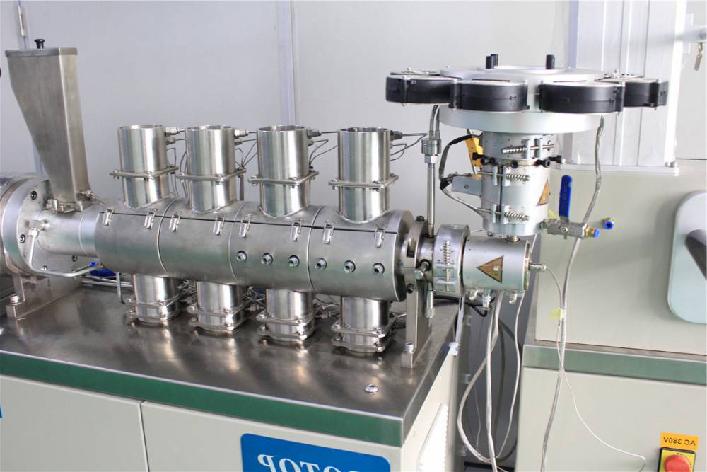 超临界co2发泡挤出机设备塑料挤出实验线