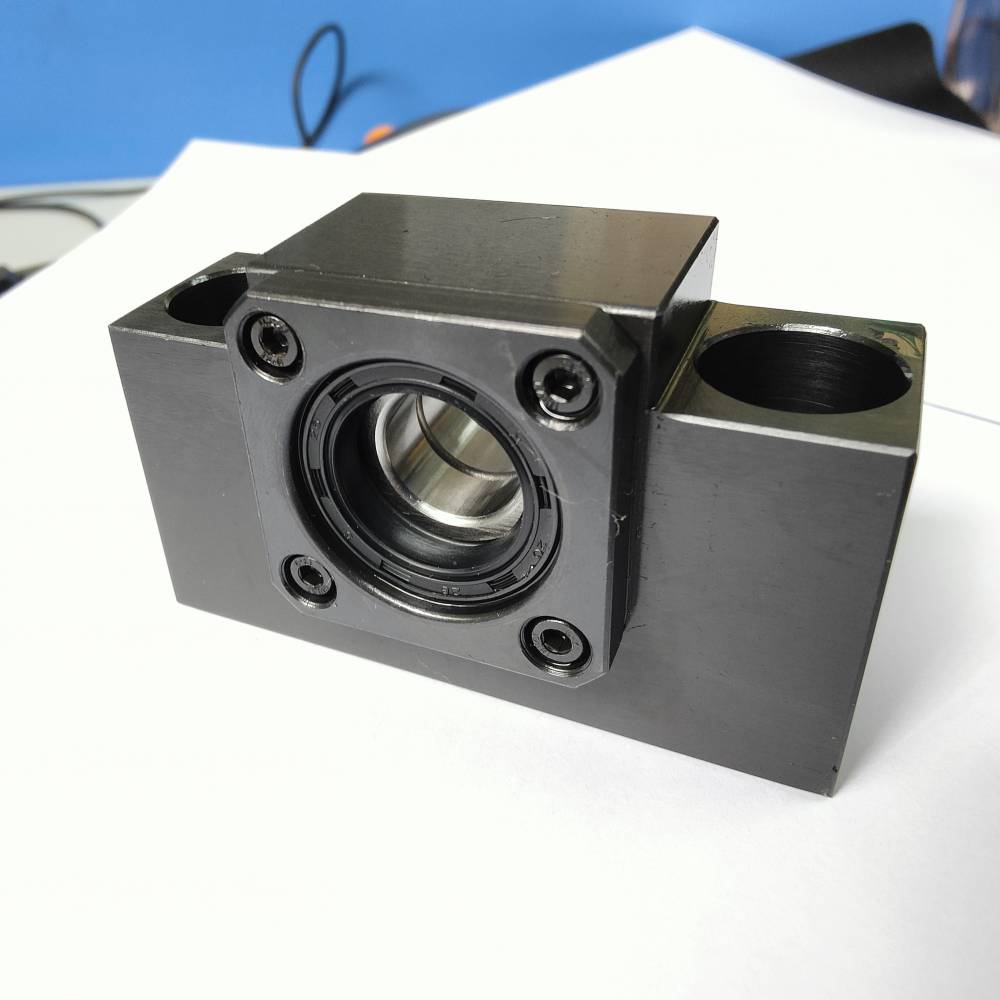 ak15方型固定端适用滚珠丝杆支撑座直线导轨配套af15锁紧螺母