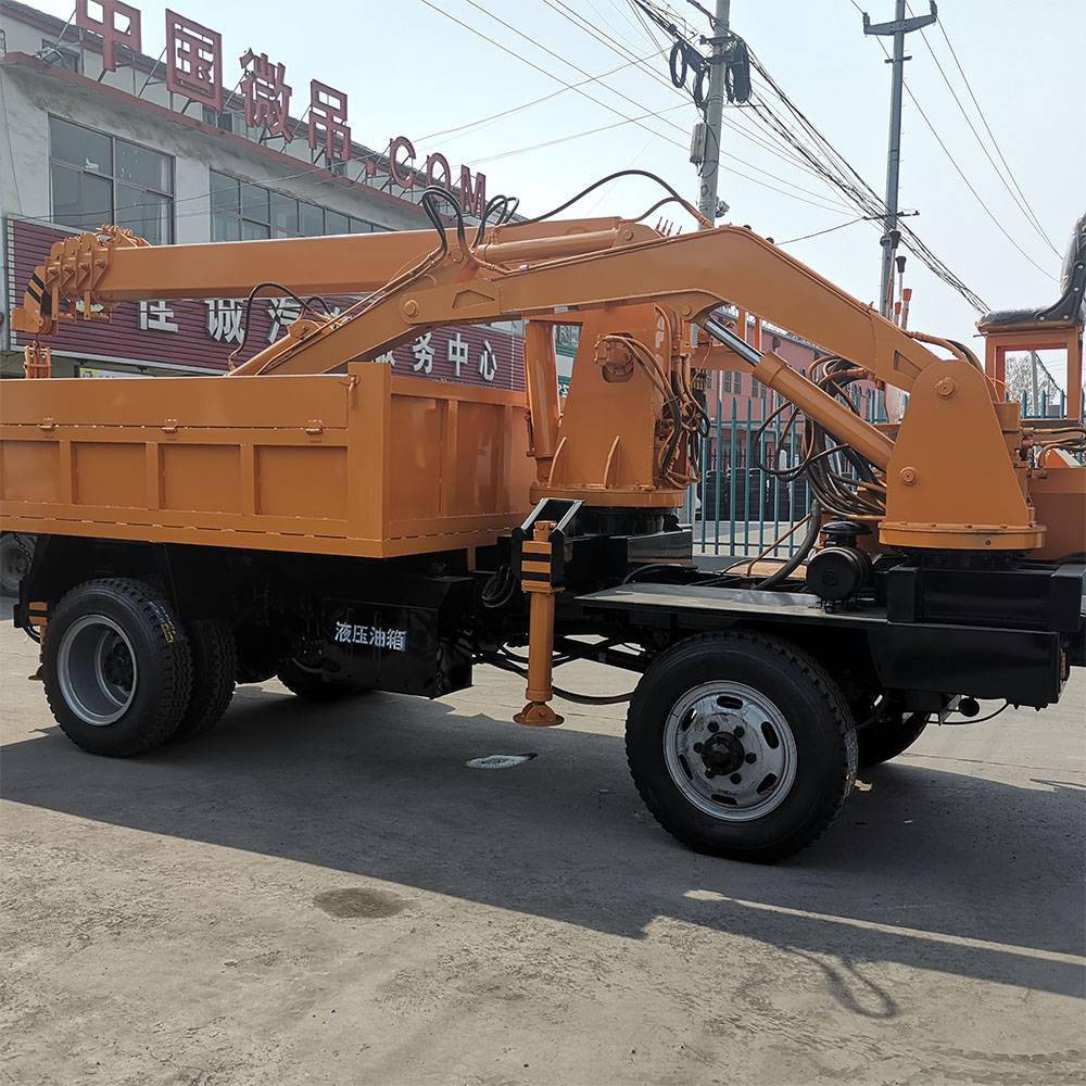 多功能随车挖 柴油农用四驱随车挖