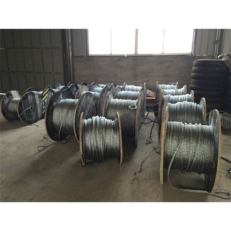 电力电缆放线牵引绳防扭钢丝绳电缆收放线绳