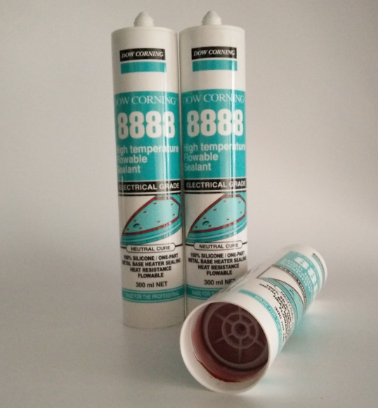 道康宁8888胶水红色硅胶耐300度高温密封胶