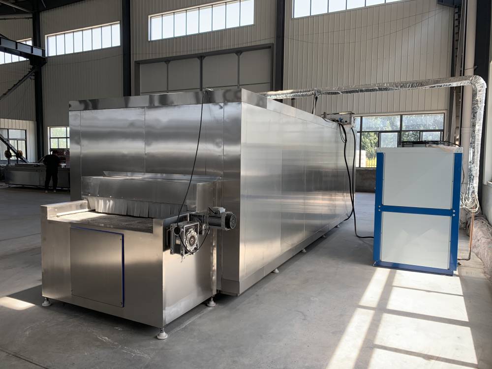 隧道式火锅食材水饺馄饨单冻速冻机