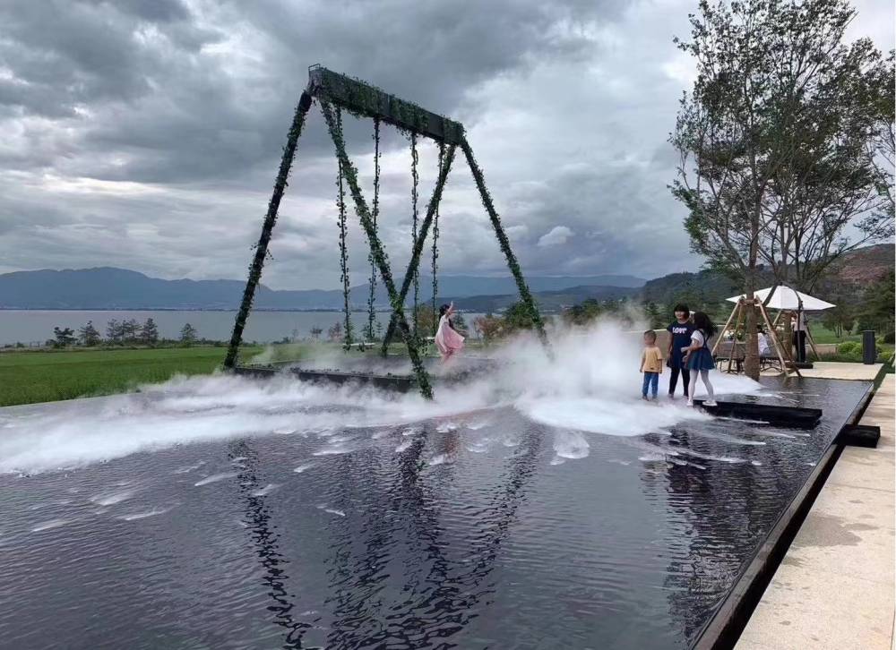 水幕秋千游乐场设备