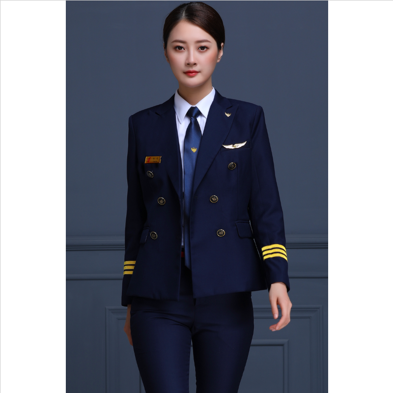 ***供应黑色女保安服_伟红服饰防油去污保安标志服_日照春秋保安标志