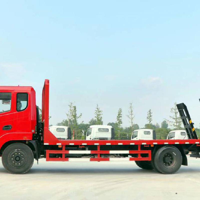 二手后八轮挖掘机拖车