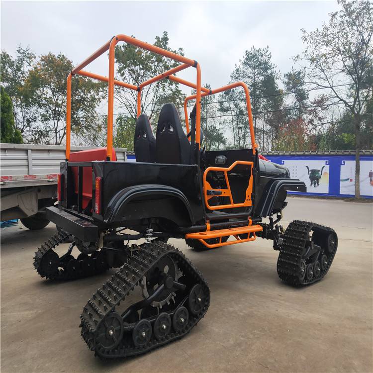 150cc的雪地游玩车方向盘式的雪橇车赛迪森厂家销售