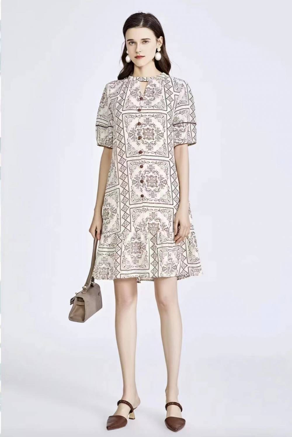 折扣女装品牌迪笛欧夏约布女装兰蔻卓雅尾货批发