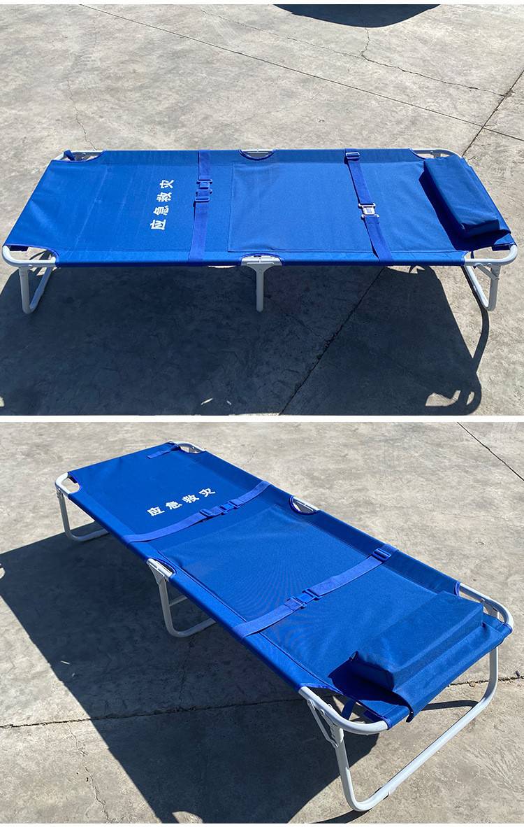 民政救灾pu涂层牛津布折叠床应急救灾单人床mzt01512010标准折叠床