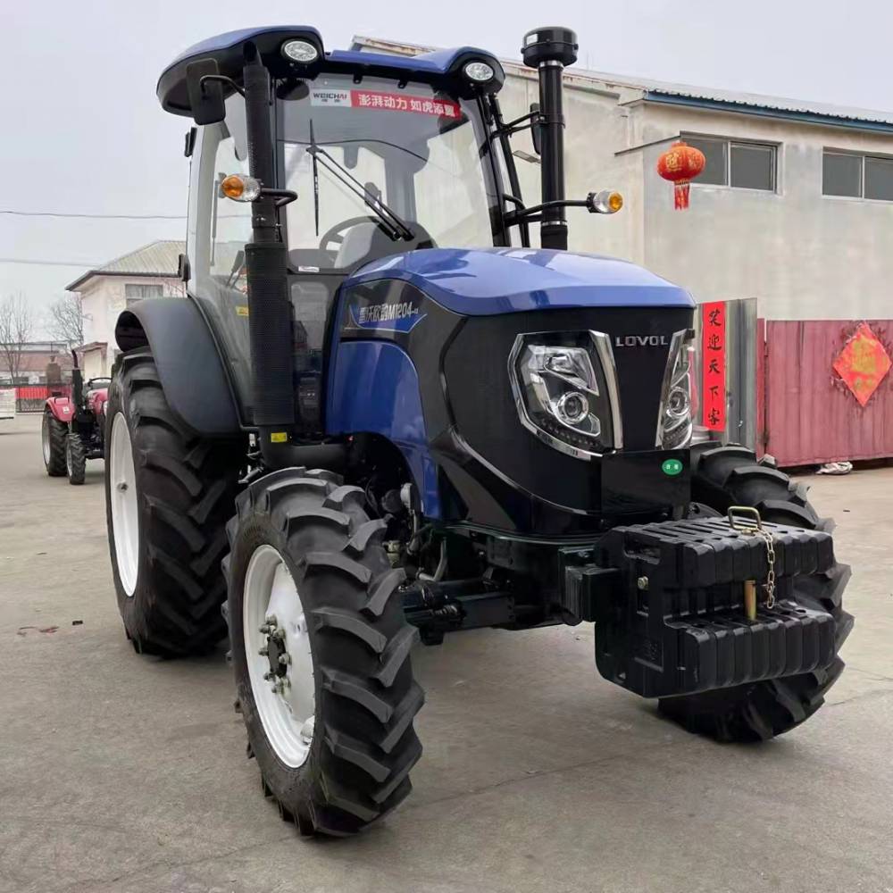 水田旋耕打浆拖拉机荒地山地80马力四轮车低油耗农用车