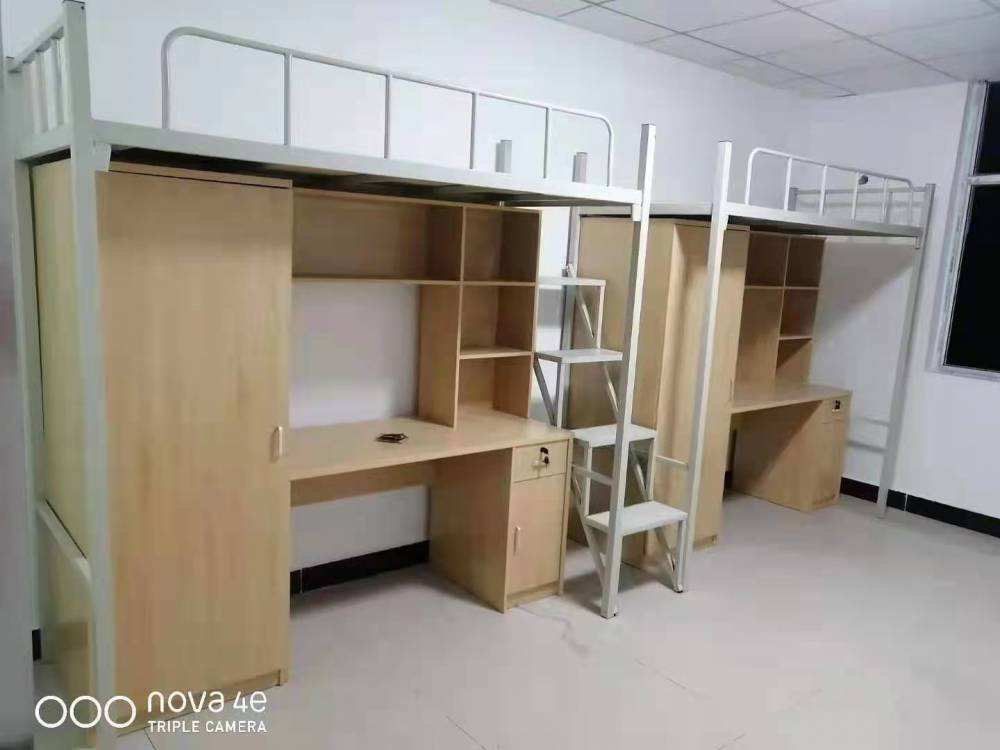 桂林阳朔双层铁床SF双层工地床来样定做