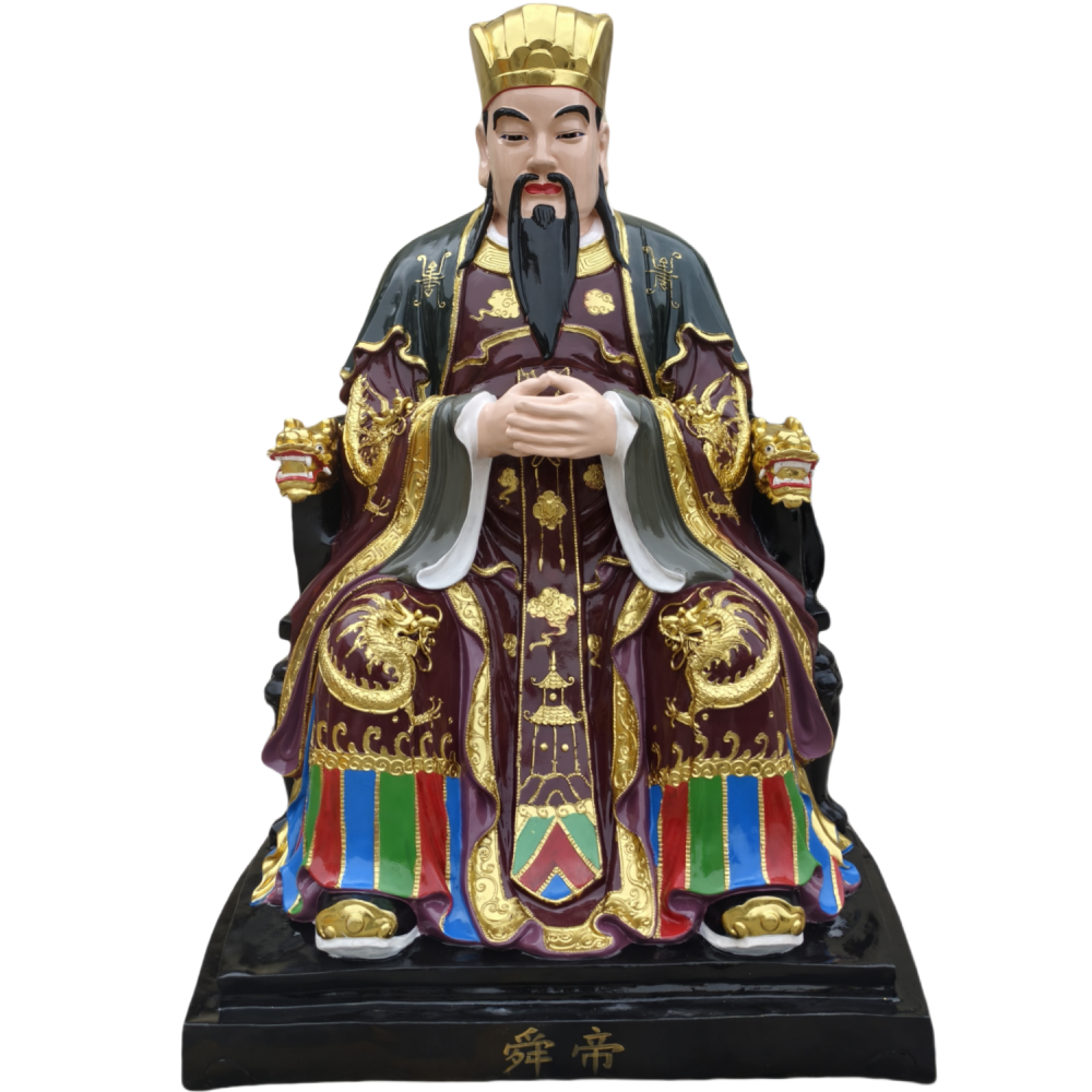 三皇五帝人物雕塑舜帝简介天子玉皇大帝人祖爷神像树脂佛像- 供应商网