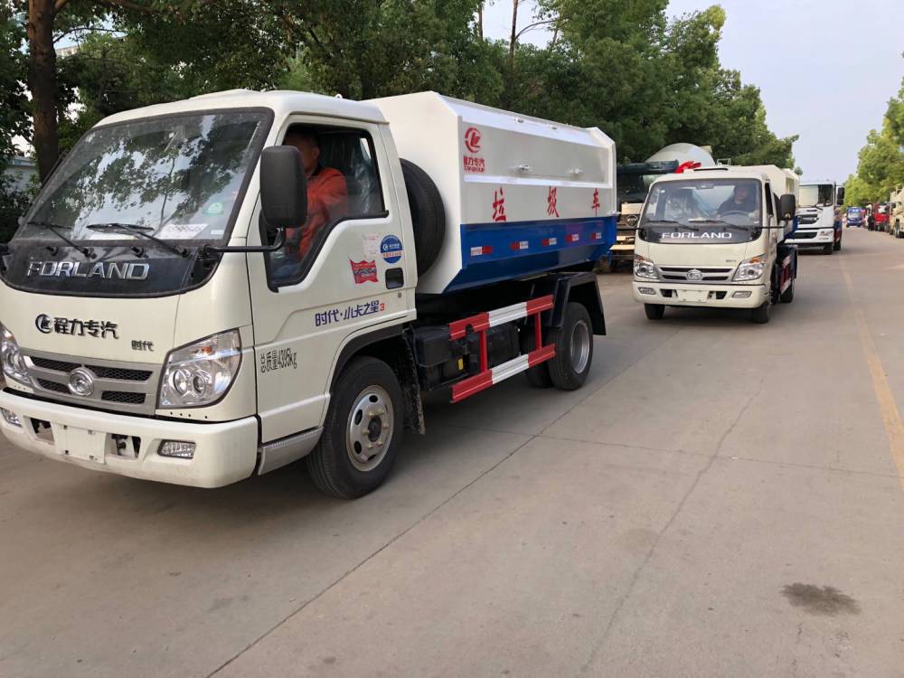 东风凯普特无泄漏挂桶垃圾车无泄漏挂桶垃圾车多少钱