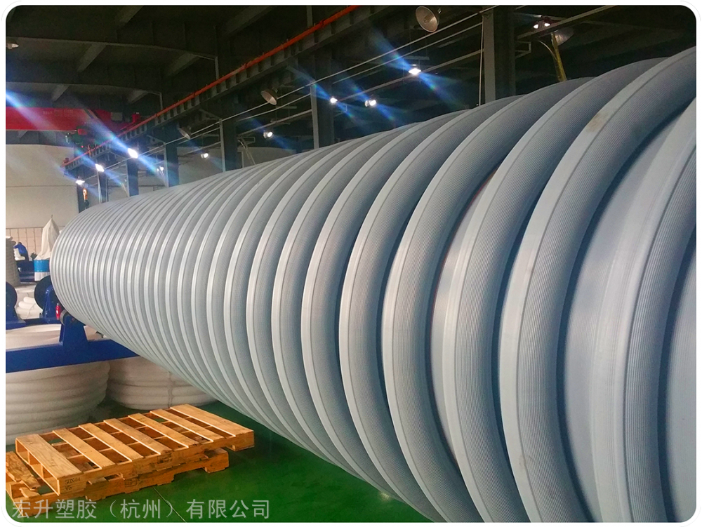 hmpp缠绕管聚丙烯缠绕结构壁管