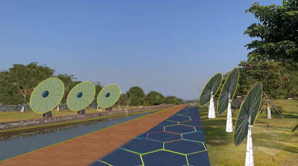 光伏乡村振兴发展 打造新能源零碳景观——光伏太阳花-中国供应商