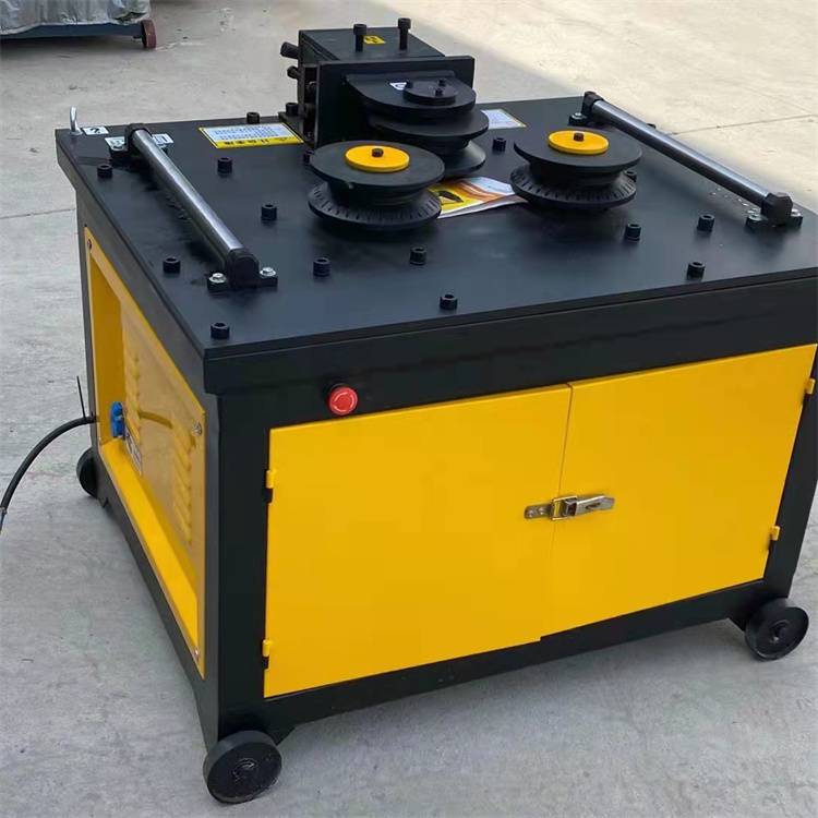 成德钢筋弯弧机小型台式钢筋弯圆机方钢角铁打弯机