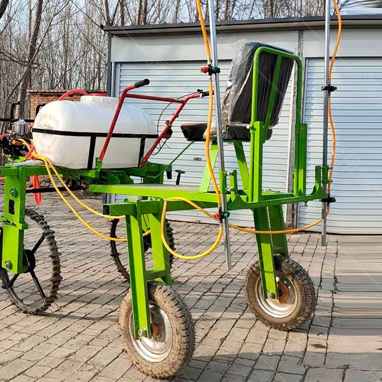 手扶式农田打药机小型宽幅喷雾机汽油乘坐式喷药机