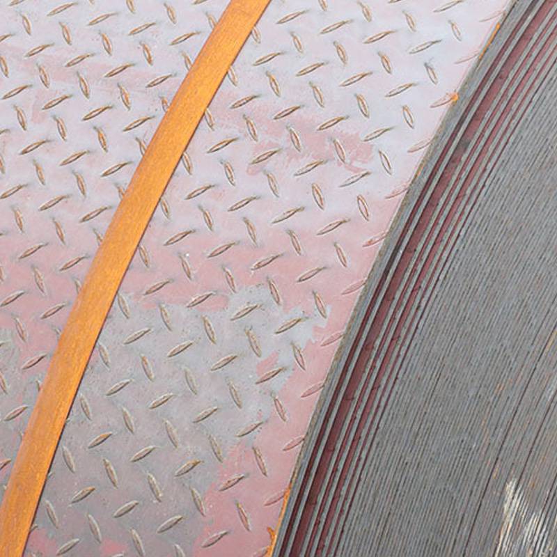 q235b花纹钢板3.75*1500 2.0mm镀锌花纹钢板 防滑踏板 钢板切割下料