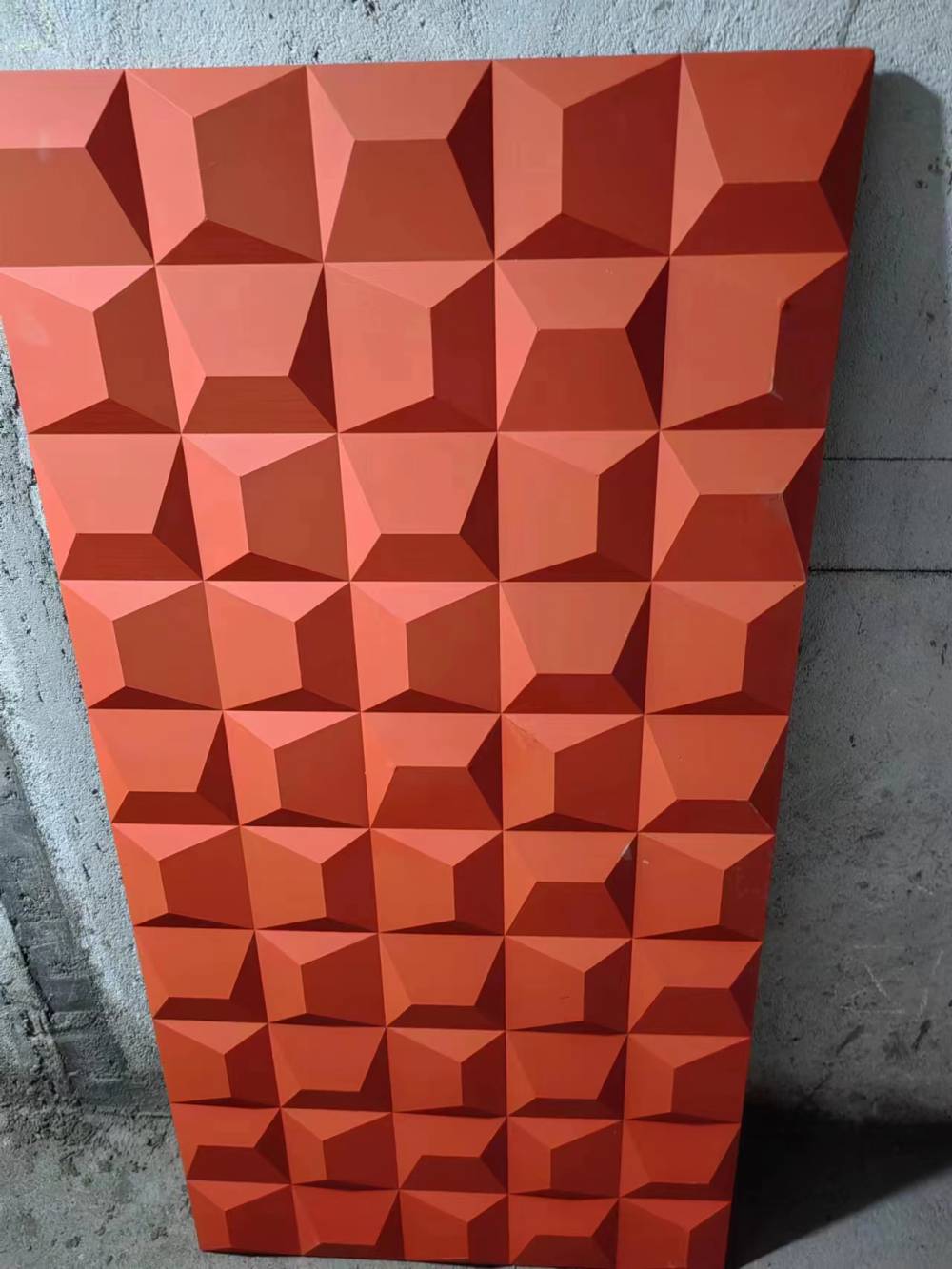 河北pu金字塔3d墙板文化石网红背景墙不规则墙面装饰砖