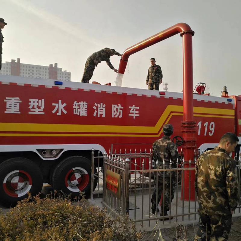 消防车加水器固定防冻型消防水鹤市政洒水车消防鹤多功能取水栓