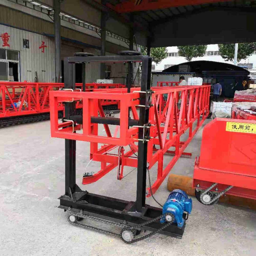 金盛来回自动行走式拉毛机悬轨式路面拉毛机