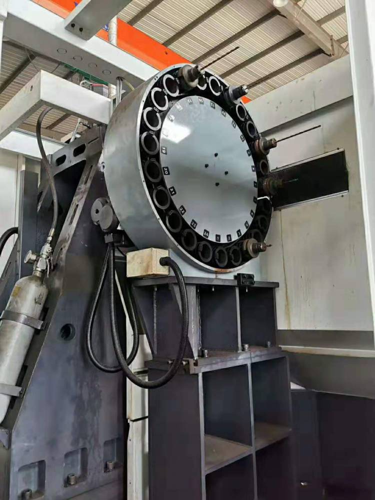 二手南京四开mgh100g单工位卧式加工中心二手卧式加工中心24把刀库