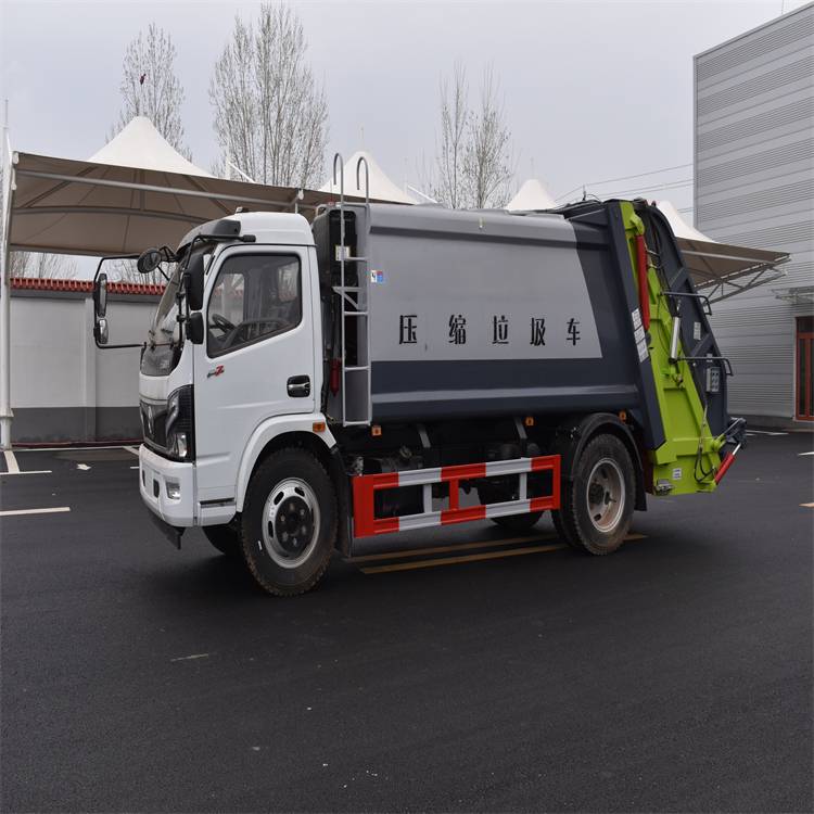 台州东风改装垃圾运输车压缩垃圾车图片包牌包税