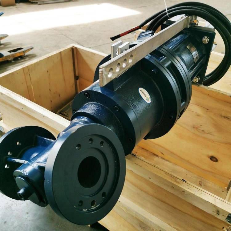 潜水推流器更换摆线针减速机低速水下推进器维护