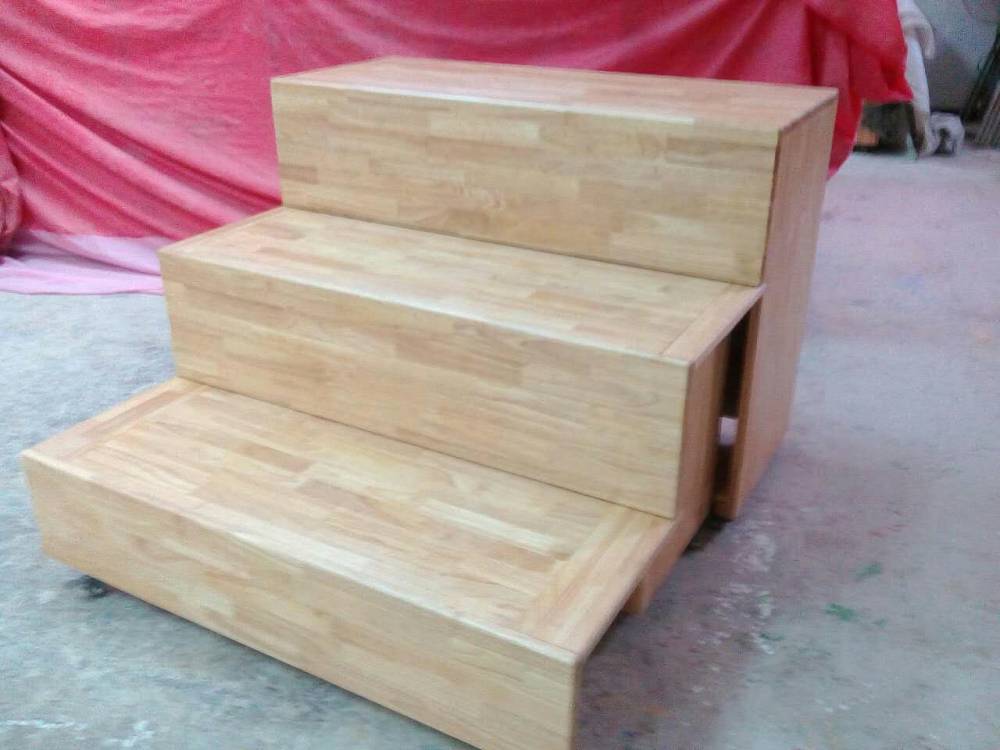 学校乐团合唱台合唱站台橡木伸缩合唱台