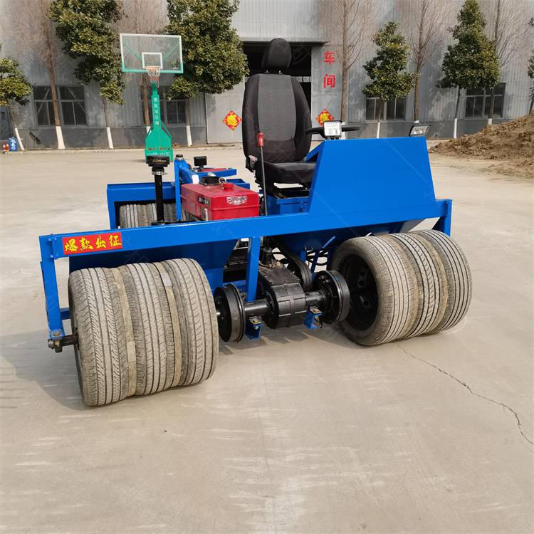 液压转向压地机棉花麦田镇压机返青播种压实机