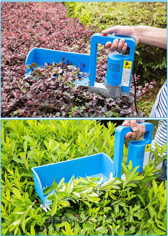 无刷电动采茶机24v单人便携式修剪机充电绿篱机剑兴多功能