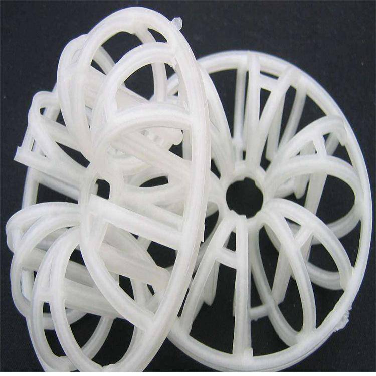 聚氯梅花环填料冷却塔填料厂家pp填料污水处理洗涤塔填料