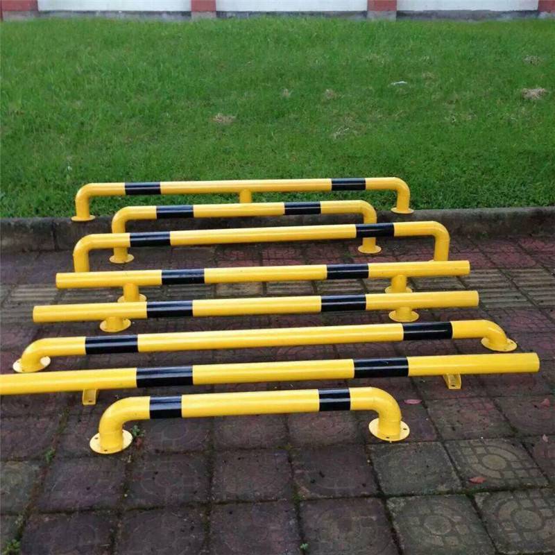 限位器停车定位杆汽车车位铁挡车杆2米钢管挡车器停车位车档